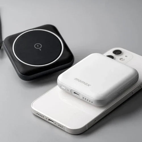 Momax Q.MAG POWER 2 MAGNETIC WIRELESS BATTERY PACK 3500MAH - BLACK