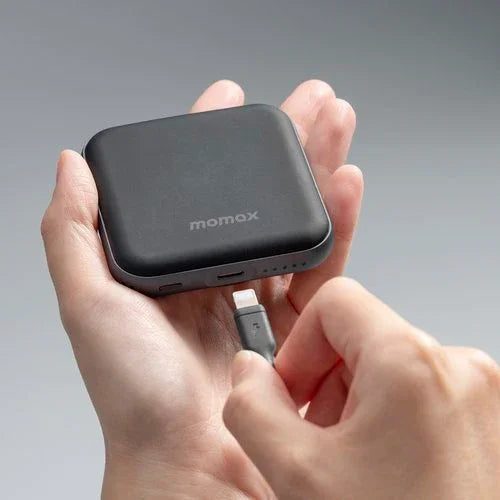 Momax Q.MAG POWER 2 MAGNETIC WIRELESS BATTERY PACK 3500MAH - BLACK