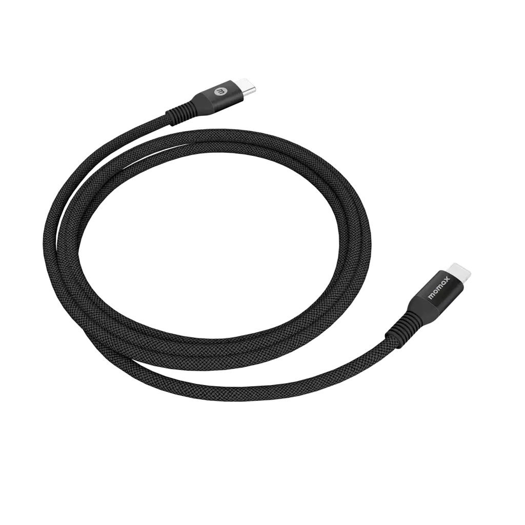 Momax Elite Link Lightning to USB-C Cable 1.2m - Black - GulfStore.com