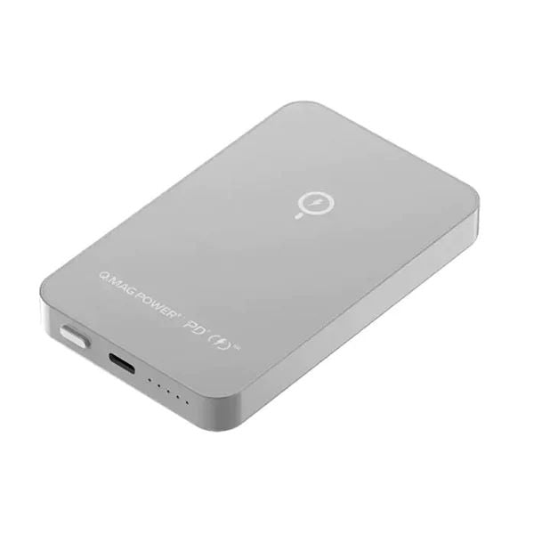 Momax  Q.Mag Power 6 Magnetic Wireless Battery Pack 5000mAh - Silver