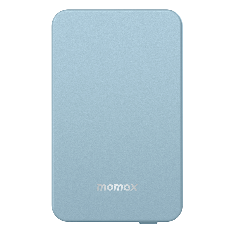 Momax - Q.Mag Power 6 Magnetic Wireless Battery Pack 5000mAh - Blue