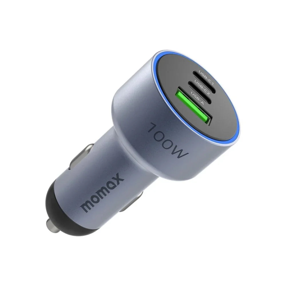 UC17E | Momax ONEPLUG 100W 3-Port Car Charger
