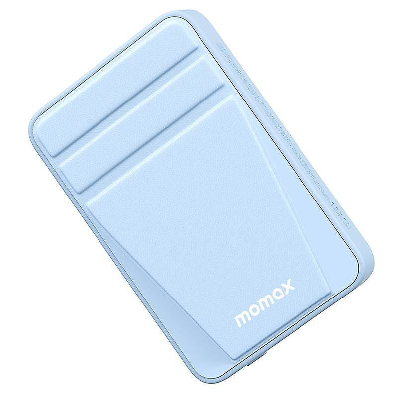 momax Mag Power 15 Magnetic Wireless Battery Pack with Stand 10000mAh (Blue) IP121BQ