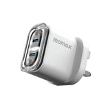 UM51UKW | Momax 1-Charge Flow 35W 2-Port Charger  | UK  | White