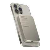 IP117AE | Momax Q.Mag X1 10000mAh wireless battery pack | Titanium
