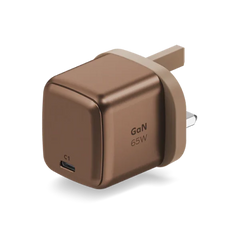 UM69UKL2 | Momax Charge 1-Port GaN 65W charger (UK) | Desert Titanium