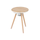 QC7W | Momax Cymbal ,Coffee Table with Lighting Effects, Magnetic Charging & Wireless Speaker - GulfStore.com