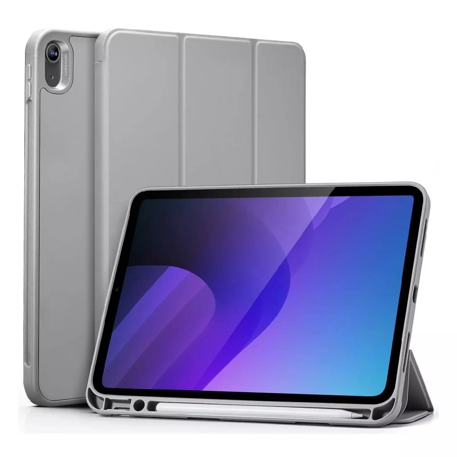 ESR | 1B1860203 | ESR iPad 10.9 2022 10th Gen / iPad 11th Gen Rebound Pencil Case |Silver Gray