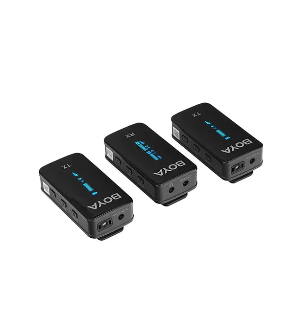 BOYA BY-XM6-S2 Mini Ultracompact 2.4GHz Dual-Channel Wireless Microphone System
