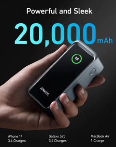 A1336011 Anker 735 Power Bank PowerCore 20000 mAh 200W , BLACK - GulfStore.com