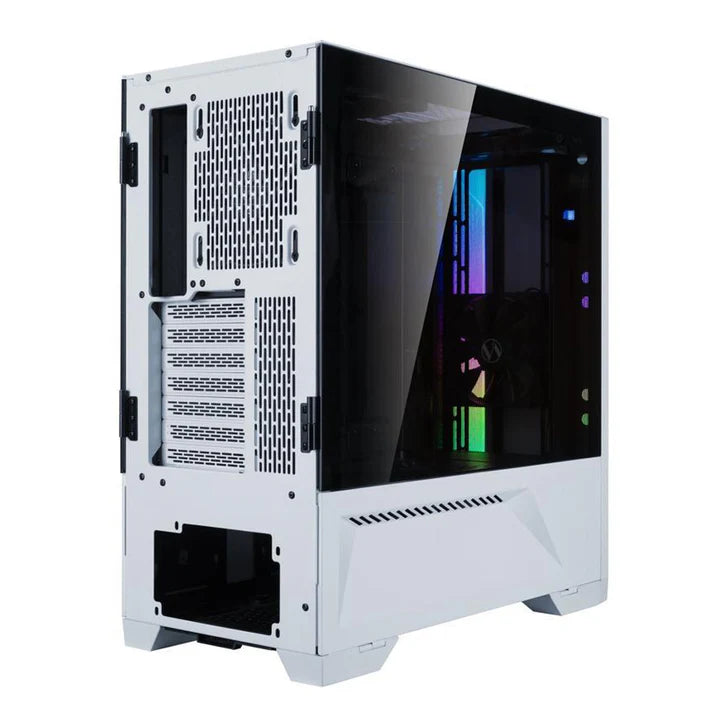 LIAN LI Lancool II ATX Mid Tower Gaming PC Case - White