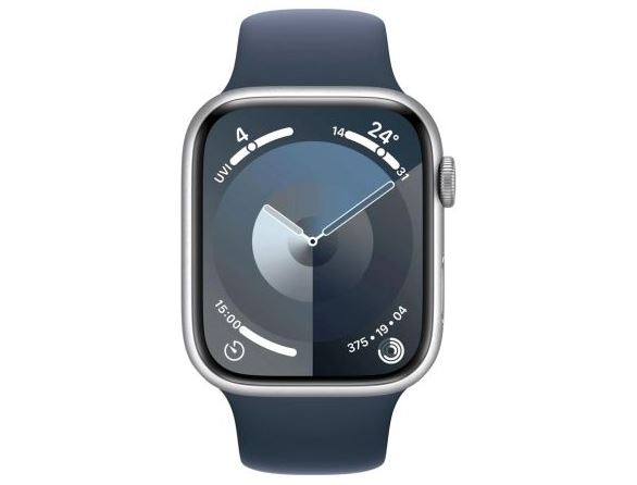 Apple Watch Series 9 GPS 45mm Midnight Aluminium Case with 