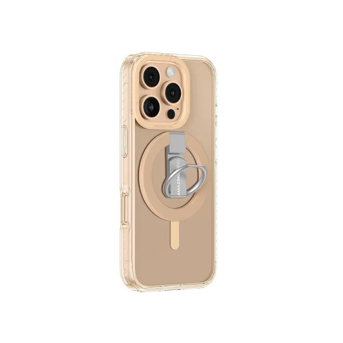 AmazingThing TITAN PRO MAG GRIP DROP PROOF CASE FOR IPHONE 16 PRO 6.3 - ROSE GOLD IP1669PTRRG