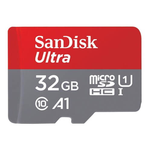 SanDisk 32GB Ultra SDSQUA4-032G-GN6MN microSDHC Memory Card