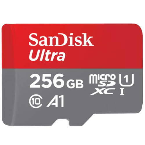 بطاقة ذاكرة سانديسك الترا 256 جيجا بايت SDSQUAC-256G-GN6MN microSDXC