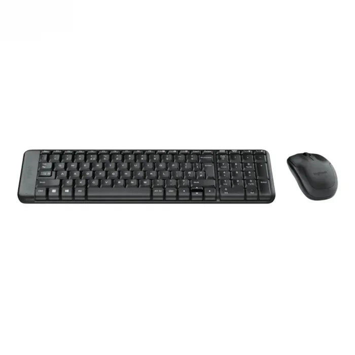 Logitech MK220 Wireless Keyboard and Mouse Combo - Black