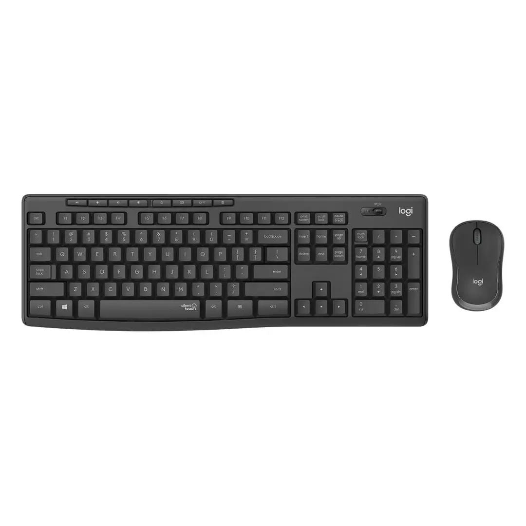 Logitech MK295 Wireless Mouse & Keyboard Combo with Silent Touch
