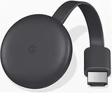 Google Chromecast 3rd Gen For Media Streaming 3 Pin | Black