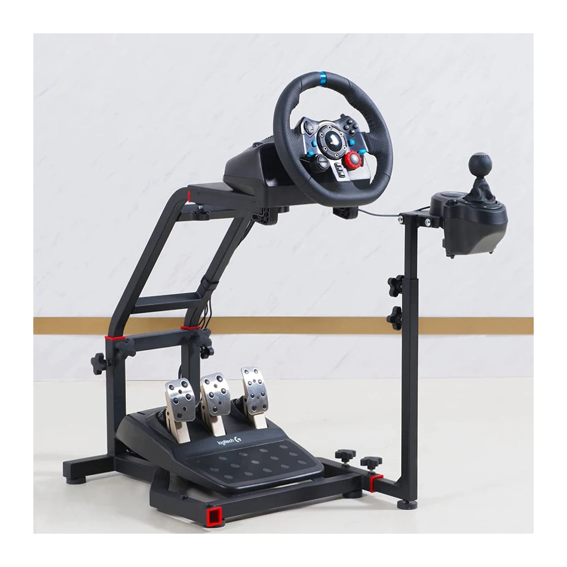 Adjustable Steering Racing Wheel and Pedal Stand g29