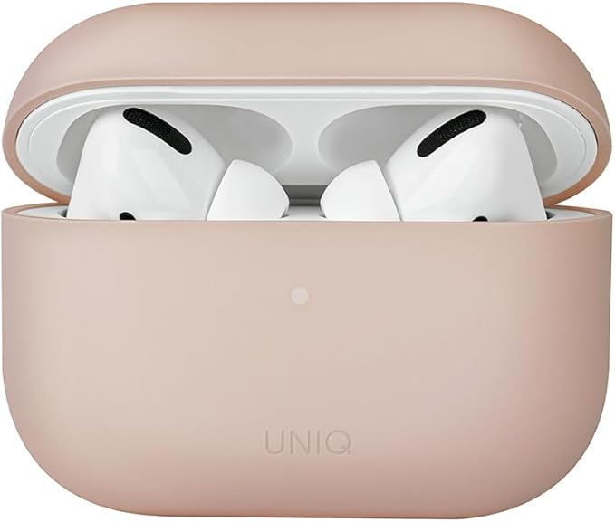 UNIQ LINO HYBRID LIQUID SILICON AIRPODS PRO 2ND GEN (2022) CASE - BLUSH (PINK)