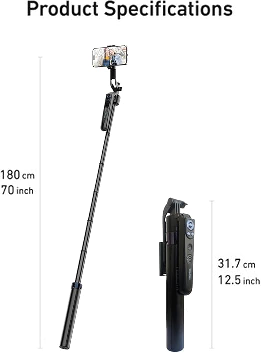 Telesin Intelligent Auto Tracking Tripod (1.8m)