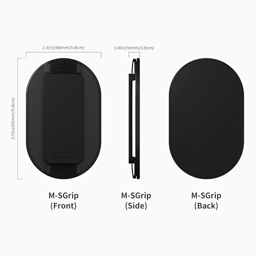 Sinjimoru | SMA-SGR-SLCN-ORG | Sinjimoru Magsafe Grip - Orange