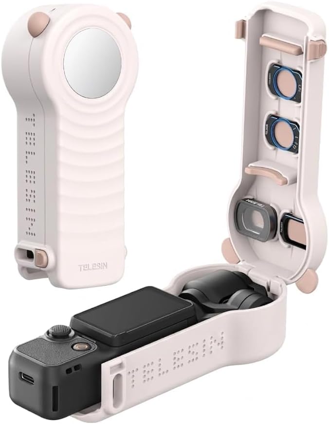 Telesin Disadv Protective Case (White) for Pocket 3/4