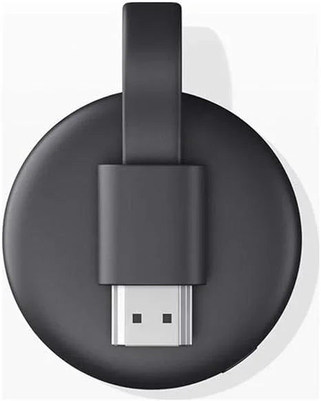 Google Chromecast 3rd Gen For Media Streaming 3 Pin | Black