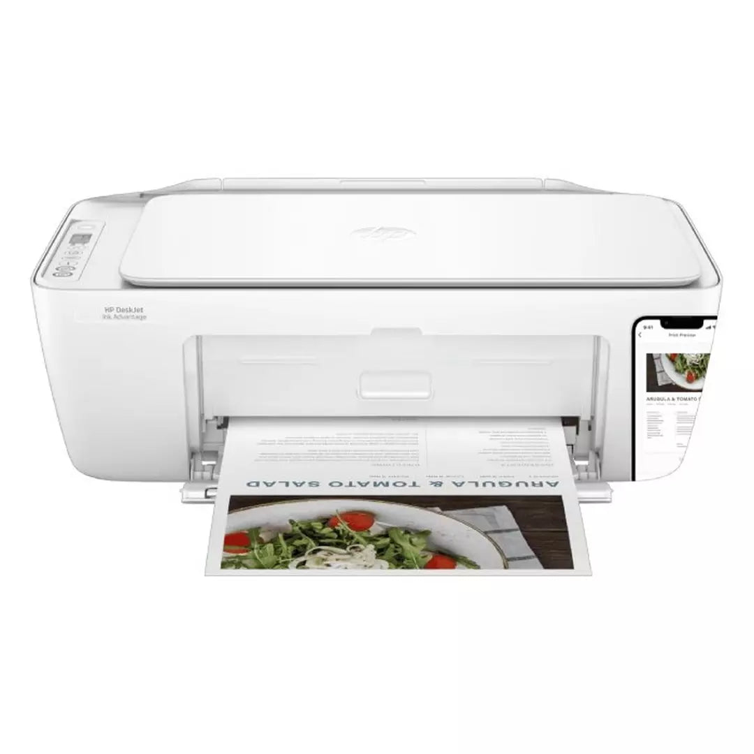 طابعة HP DeskJet Ink Advantage 2875 All-in-One، 2875 – بيضاء 