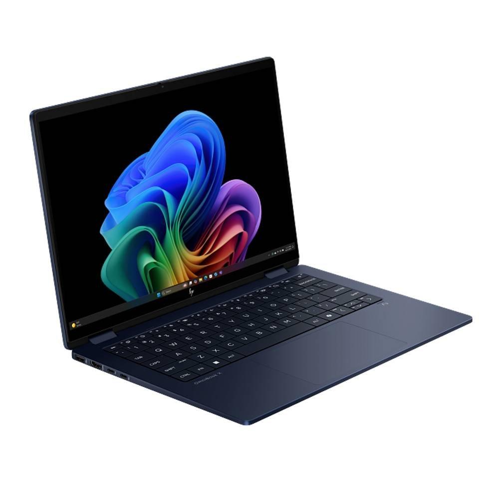 HP Omni Book X Flip Next Generation AI Laptop, AMD Ryzen AI 7 445, 32GB, AMD Radeon 840M, 14-Inch OLED, Windows 11 Home, 14-KC0006NE - Blue