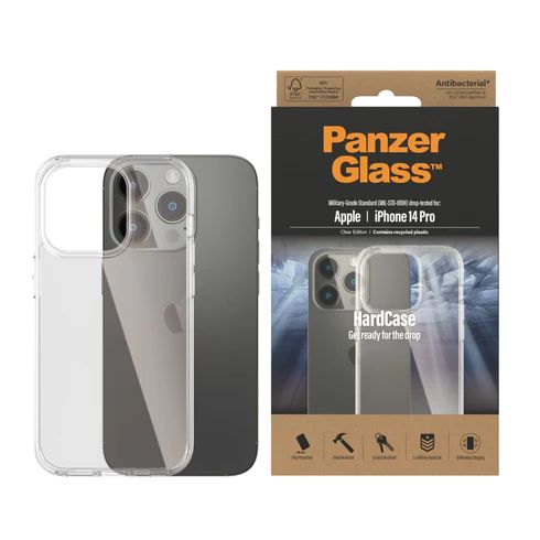 PanzerGlass™ HardCase Apple iPhone 14 Pro | Clear | Transparent - 402