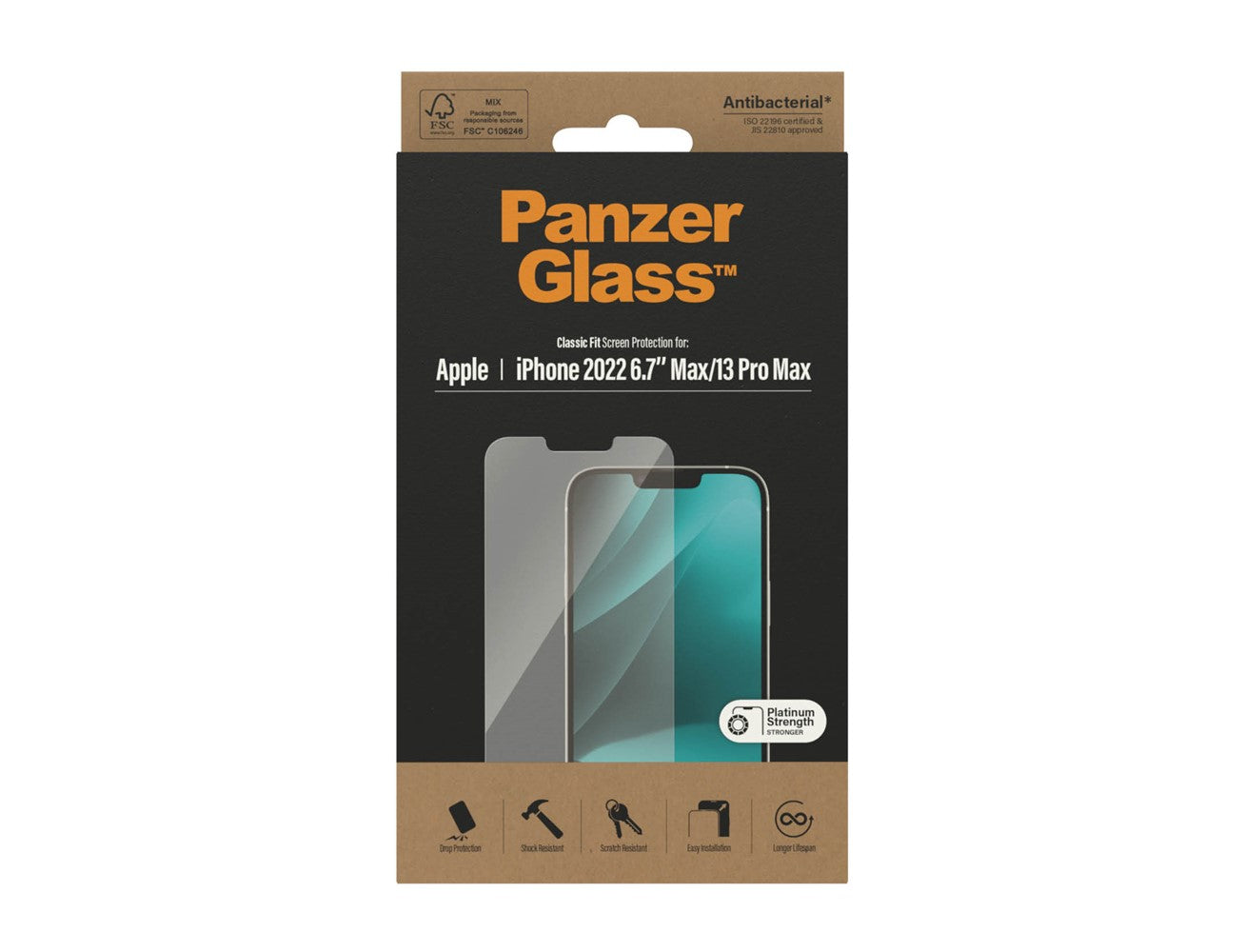 PanzerGlass™ Screen Protector Apple iPhone 14 Plus | 13 Pro Max | Classic Fit - 2769