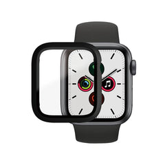 PanzerGlass™ Apple Watch Series 4 | 5 | 6 | SE 40mm - Full Body | Screen Protector Glass | Black - GulfStore.com