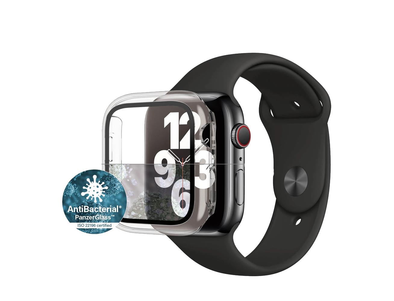 PanzerGlass™ Full Body Apple watch 4 | 5 | 6 | SE 44mm | Screen Protector Glass | Clear | AB/3643