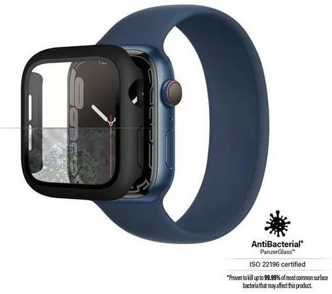 PanzerGlass™ Full Body Apple Watch Series 8 | 7 | 45mm | Screen Protector Glass| Black