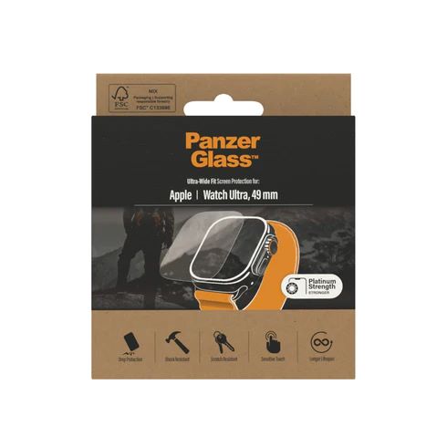 PanzerGlass Apple Watch Ultra 49 mm Screen Protector - 3680