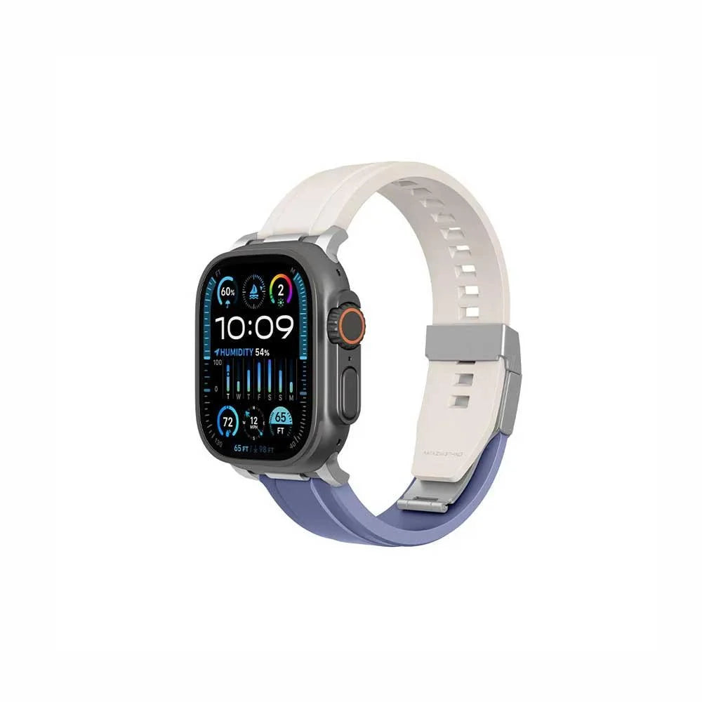 AMAZINGTHING | Chrono Watch Band For Apple Watch 49/46/45/44/42 MM |Star Blue
