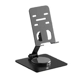 LD-358 , LEEDOR FOLDING PHONE HOLDER ABS+ALUMINUM , BLACK