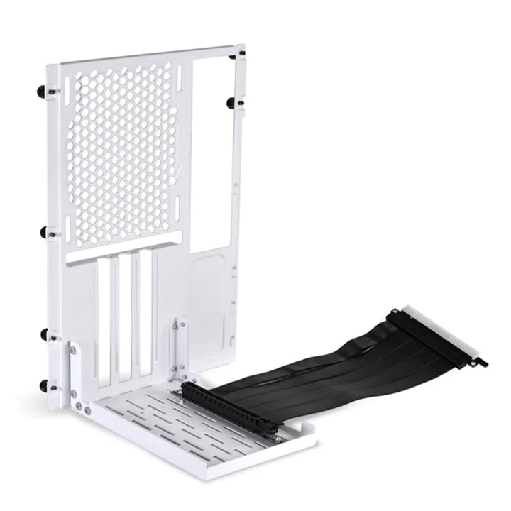 LIAN LI O11D Mini PCIe 4.0 Vertical GPU Bracket Kit- White