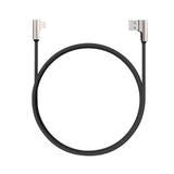 CB-BAL6 | Aukey 90 Degree Braided Nylon Sync & Charge Lightning Cable | 1.2 M / 3.95ft - GulfStore.com