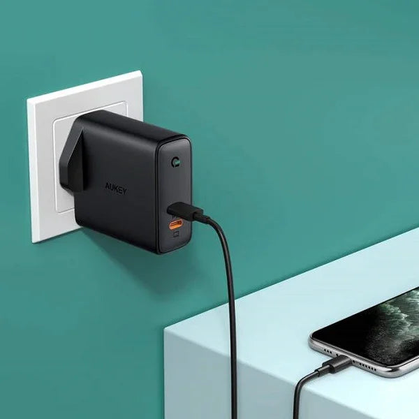 aukey 60w pd wall charger
