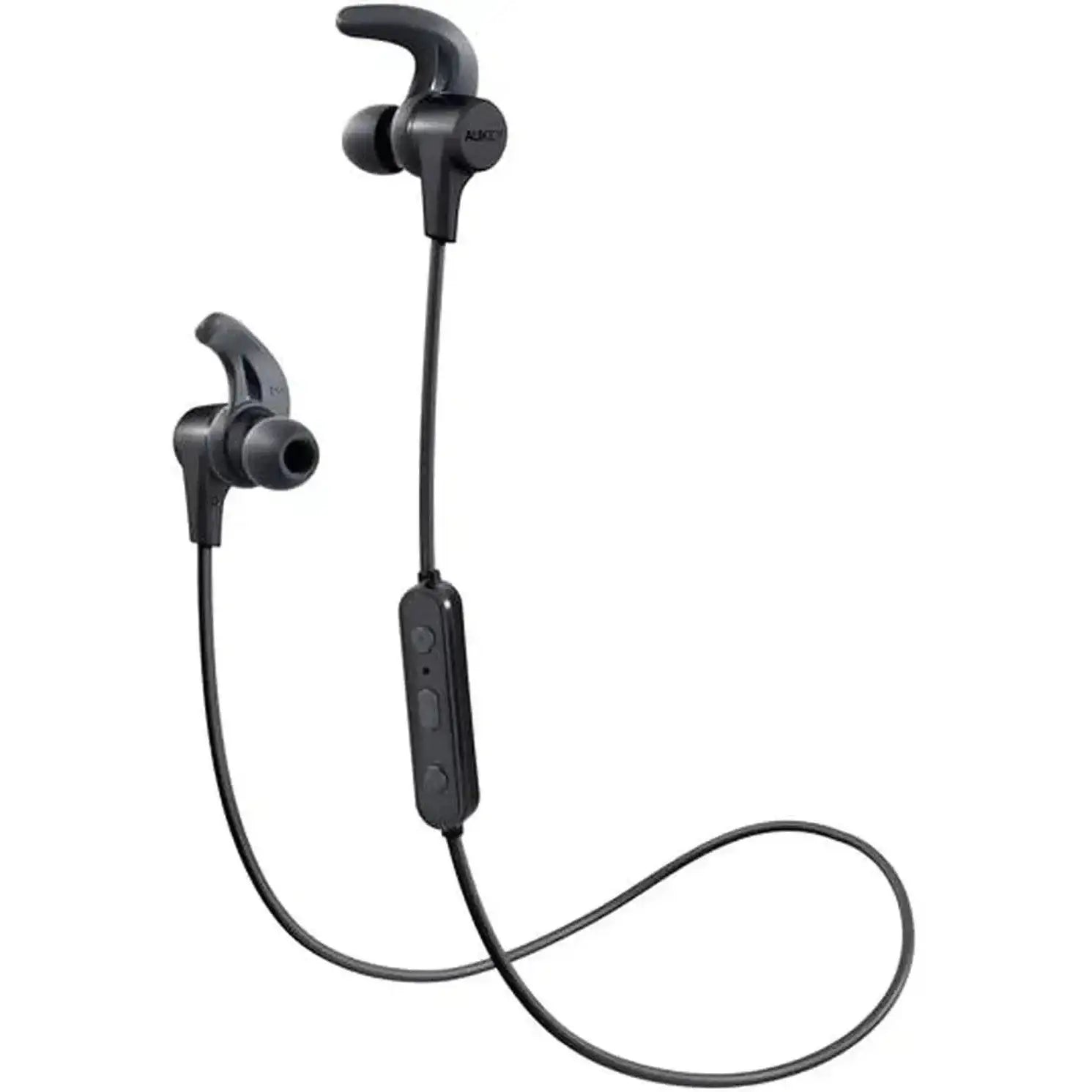EP-B40S BK | Aukey Bluetooth Earbuds with magnetic Clip - GulfStore.com