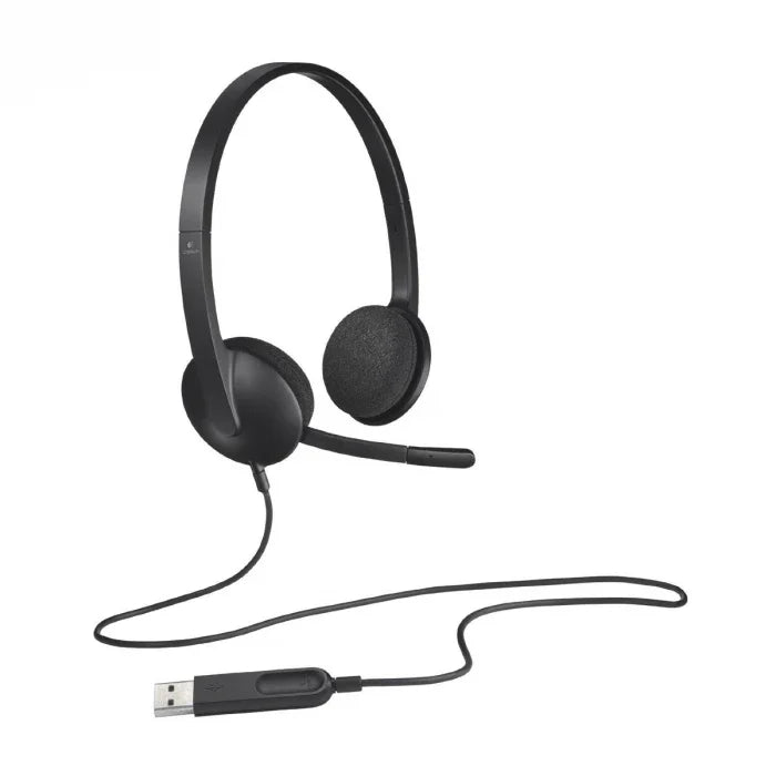 Logitech H340 USB Headset Noise Canceling Microphone