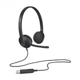 Logitech H340 USB Headset Noise Canceling Microphone