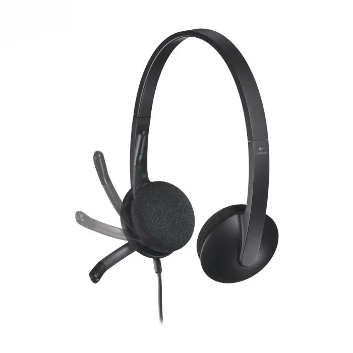 Logitech H340 USB Headset Noise Canceling Microphone
