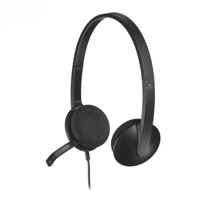 Logitech H340 USB Headset Noise Canceling Microphone