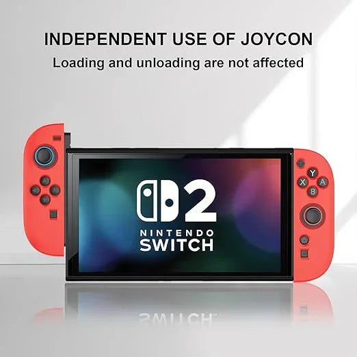 Joycon Silicon Case For Nintendo Switch 2 - Red