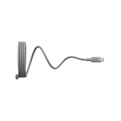 كابل هيليكس المغناطيسي من USB-C إلى USB-C، بسرعة 480 ميجابت في الثانية، وقوة 100 واط، وطول 1.5 متر | طبيعي
