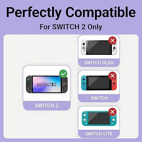 Thumb Grips For Nintendo Switch 2 (Joycons 8PCS) - Black