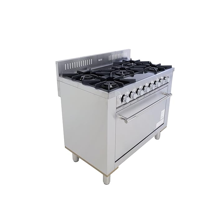 Master Chef Gas Cooker Free Standing 100x60 5 Burners - (MHO4051S)